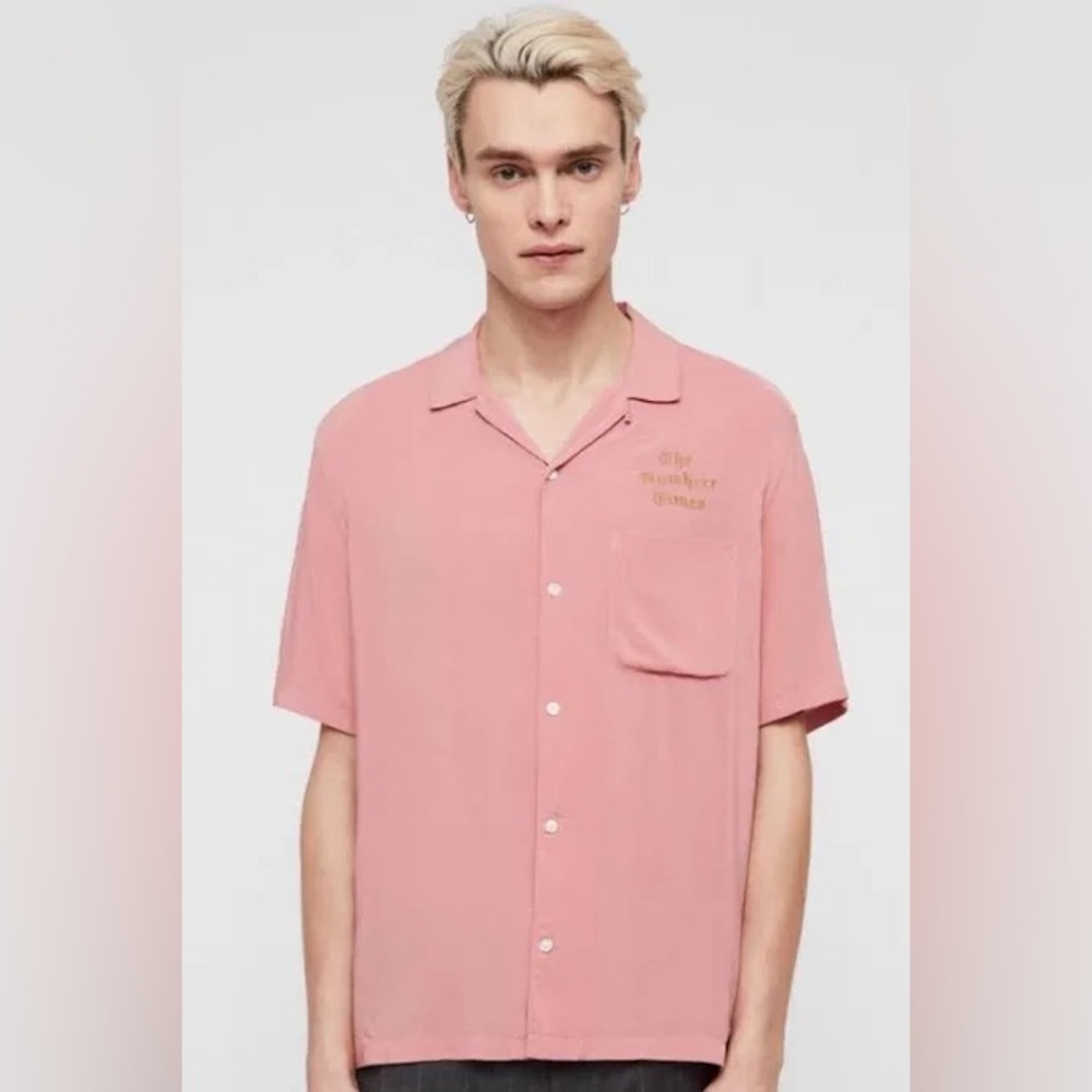 ALLSAINTS viscose shirt large